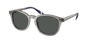 Polo Ralph Lauren PH4206 Shiny Transparent Grey Sunglasses