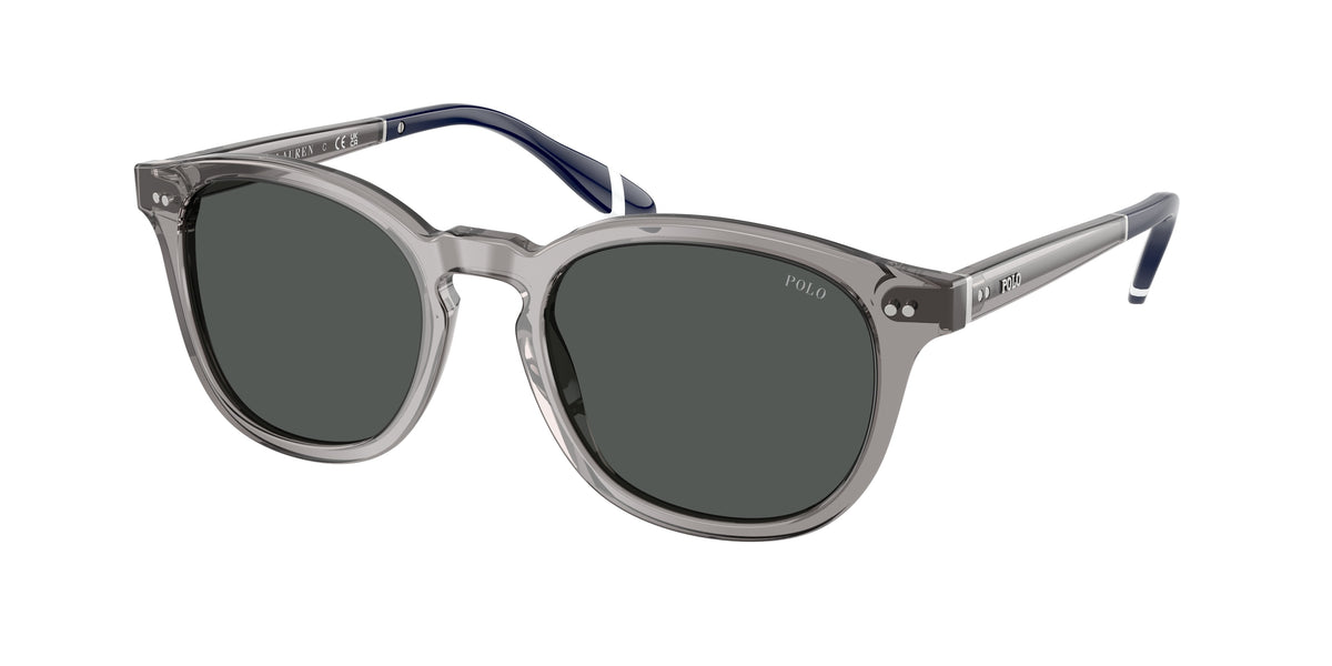Polo Ralph Lauren PH4206 Shiny Transparent Grey Sunglasses