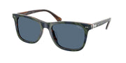 Polo Ralph Lauren PH4220U Shiny Tartan Blue/Green Sunglasses