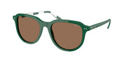 Polo Ralph Lauren PH4225 Shiny Dark Green Sunglasses