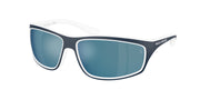 Polo Ralph Lauren PH4227U Matte White/Blue Sunglasses