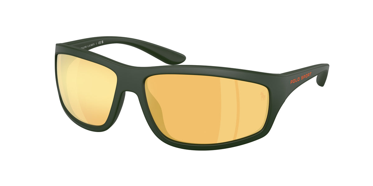 Polo Ralph Lauren PH4227U Matte Dark Green Sunglasses