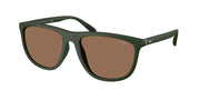Polo Ralph Lauren PH4231U Matte Dark Green Sunglasses
