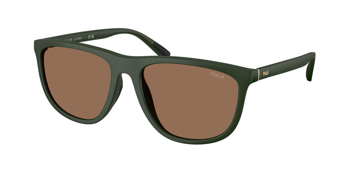 Polo Ralph Lauren PH4231U Matte Dark Green Sunglasses