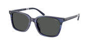Polo Ralph Lauren PH4235U Shiny Striped Blue Sunglasses