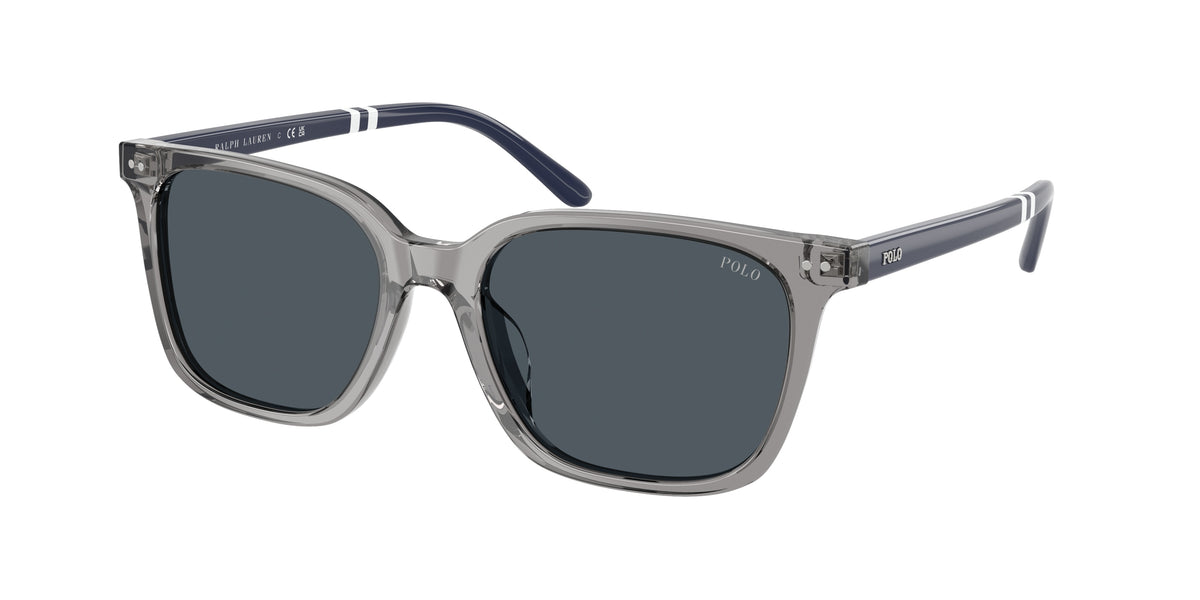 Polo Ralph Lauren PH4235U Shiny Transparent Grey Sunglasses