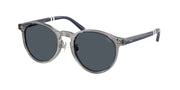 Polo Ralph Lauren PH4236F Shiny Transparent Grey Sunglasses