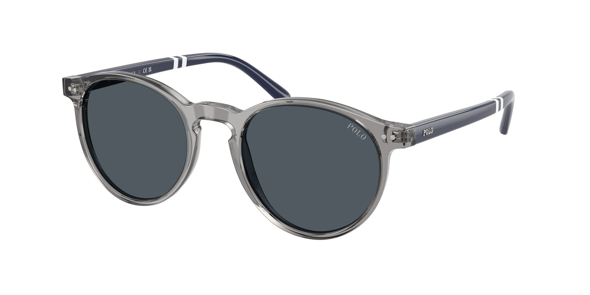 Polo Ralph Lauren PH4236 Shiny Transparent Grey Sunglasses