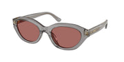 Polo Ralph Lauren PH4237U Shiny Transparent Grey Sunglasses