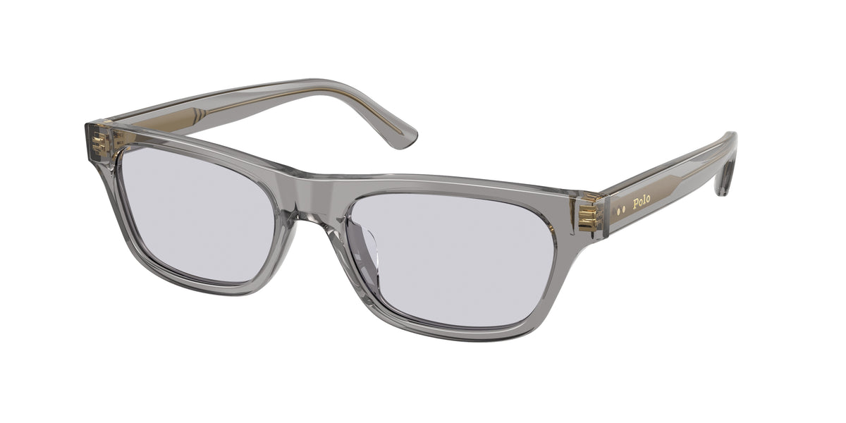 Polo Ralph Lauren PH4238U Shiny Transparent Grey Sunglasses