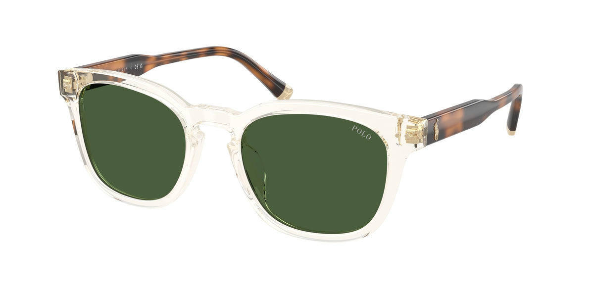 Polo Ralph Lauren PH4242F Shiny Transparent Yellow Sunglasses