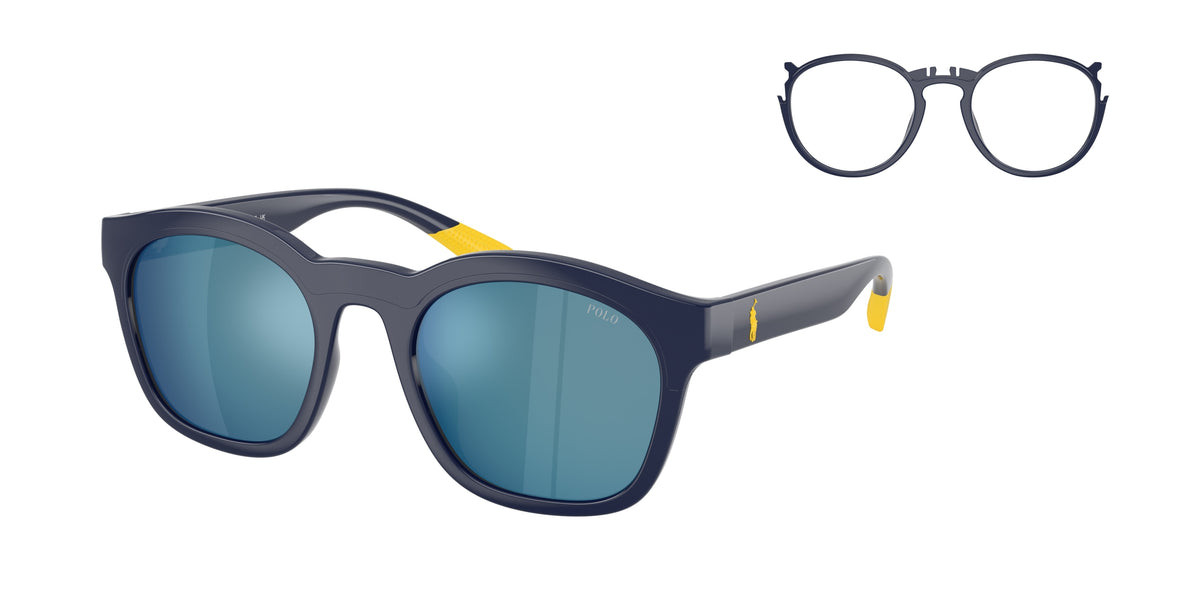Polo Ralph Lauren PH4243U Shiny Navy Blue Sunglasses