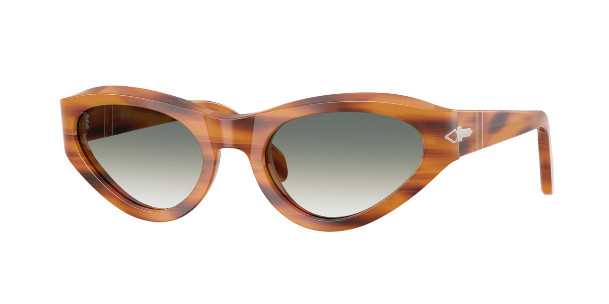 Persol PO0052S Striped Brown Sunglasses