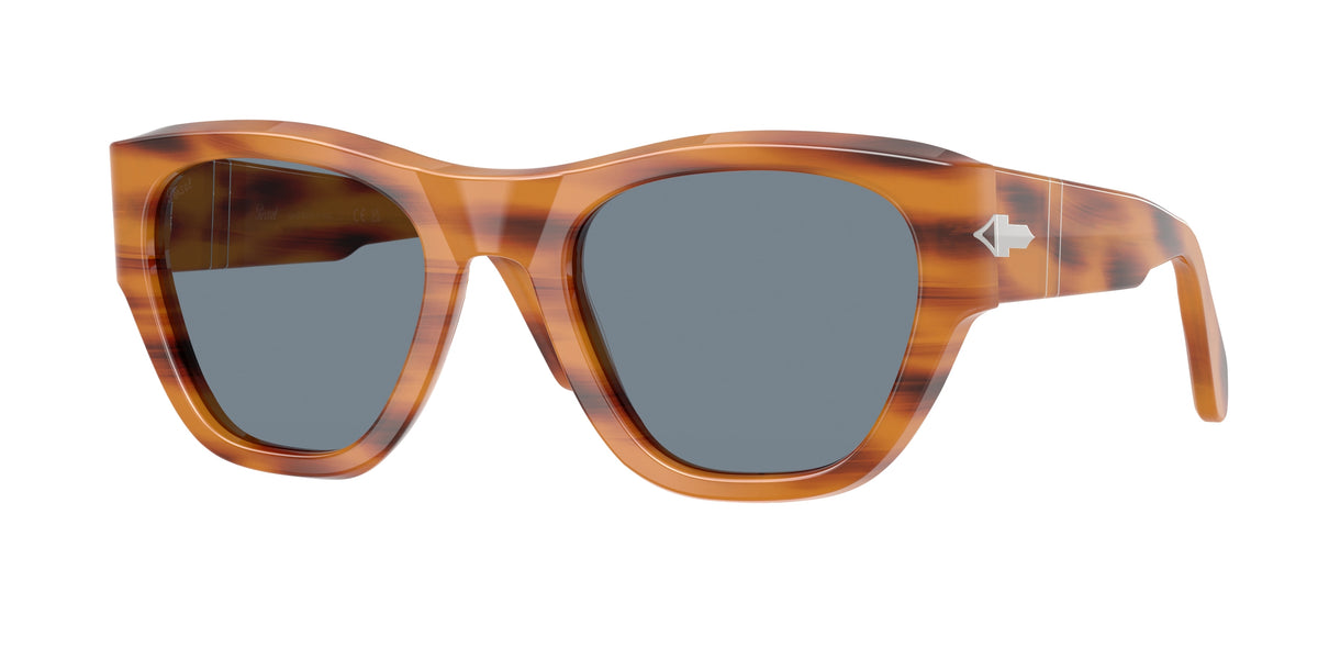 Persol PO0054S Striped Brown Sunglasses