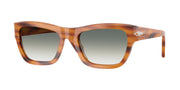 Persol PO0091S Striped Brown Sunglasses