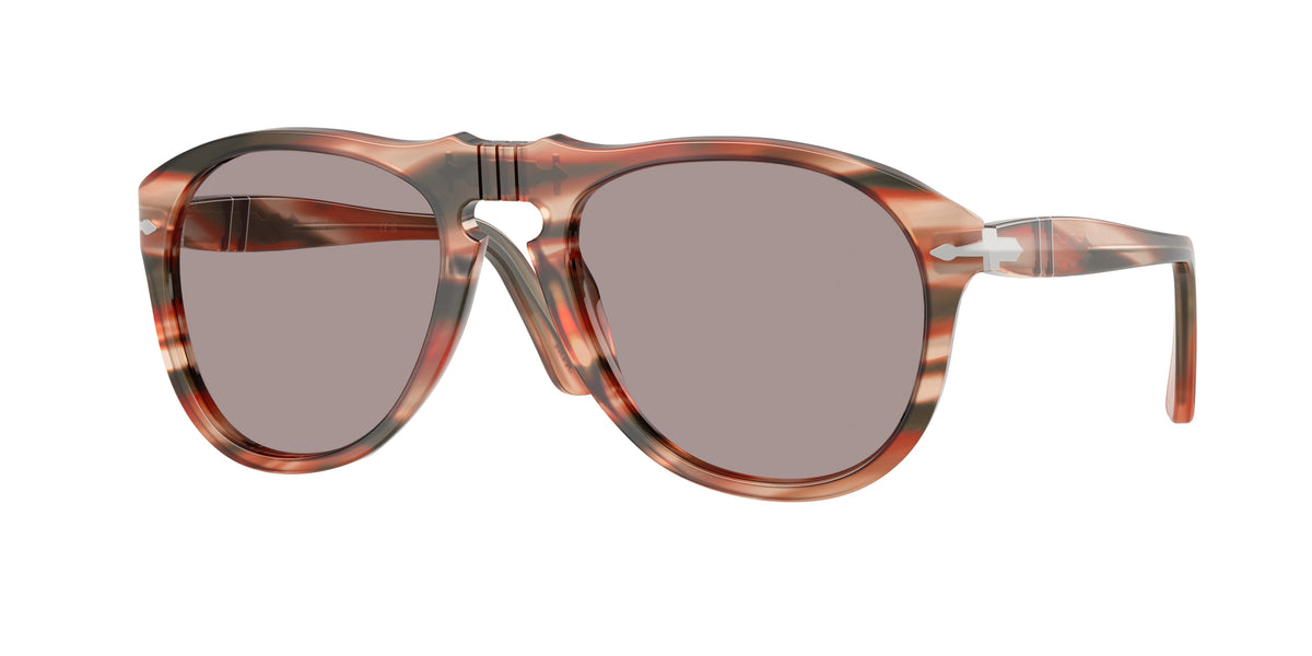 Persol PO0649 Striped Red & Green Sunglasses