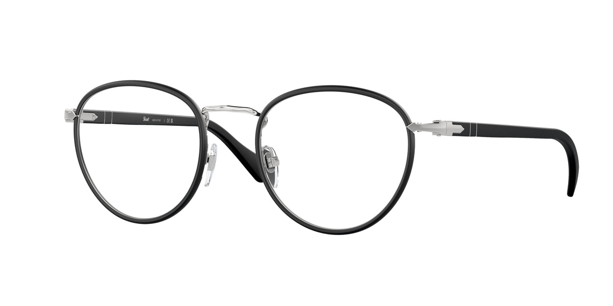 Persol PO2410VJ Silver Black Eyeglasses