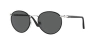 Persol PO2422SJ Silver Matte Black Sunglasses