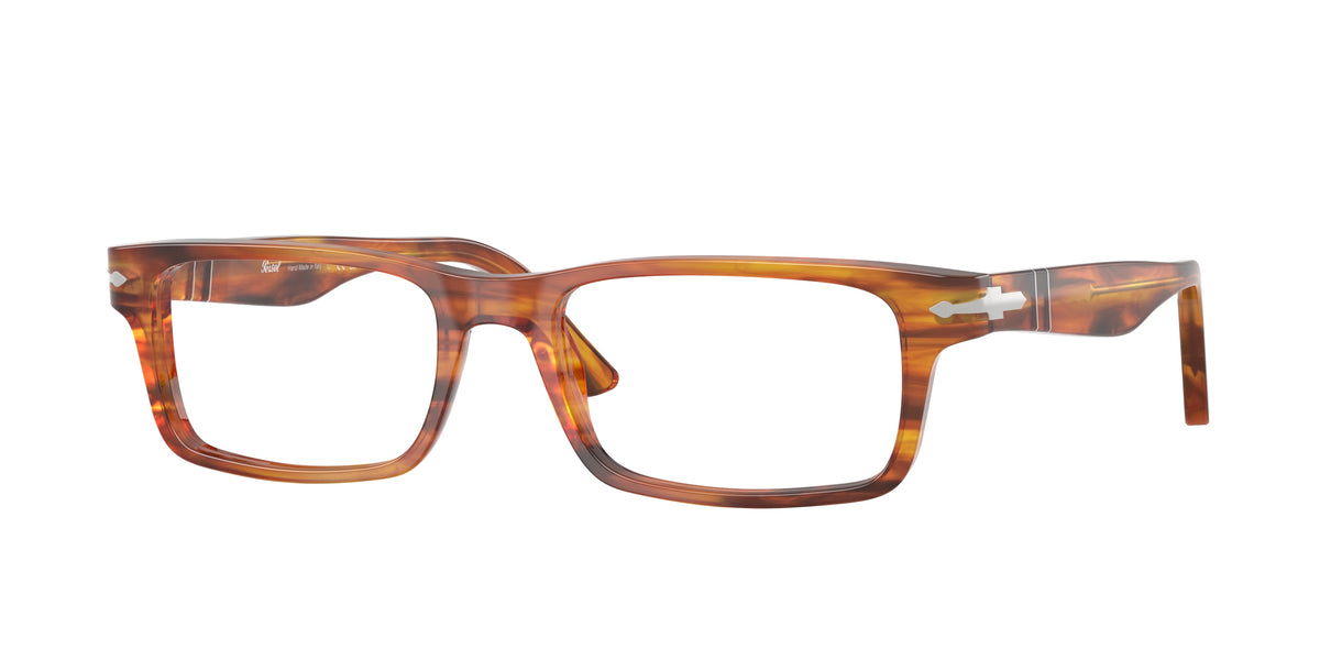 Persol PO3050V Striped Brown Eyeglasses