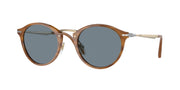 Persol PO3166S Striped Brown Sunglasses