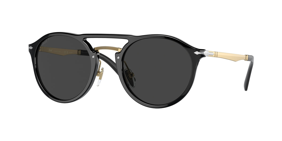 Persol PO3264S Black/Gold Sunglasses