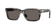 Persol PO3272S Striped Black & Grey Sunglasses