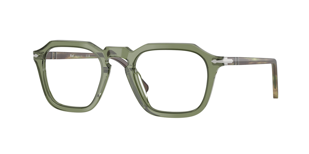 Persol PO3292V Transparent Green Eyeglasses