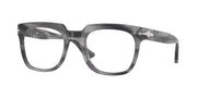 Persol PO3325V Striped Grey Eyeglasses