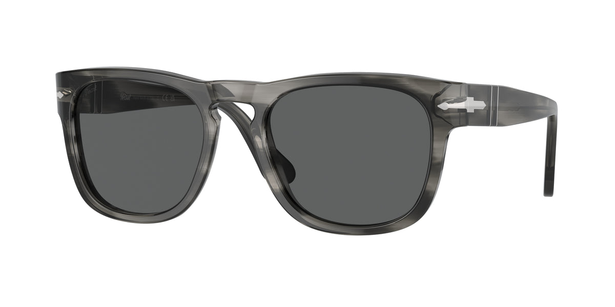 Persol PO3333S Striped Grey Sunglasses
