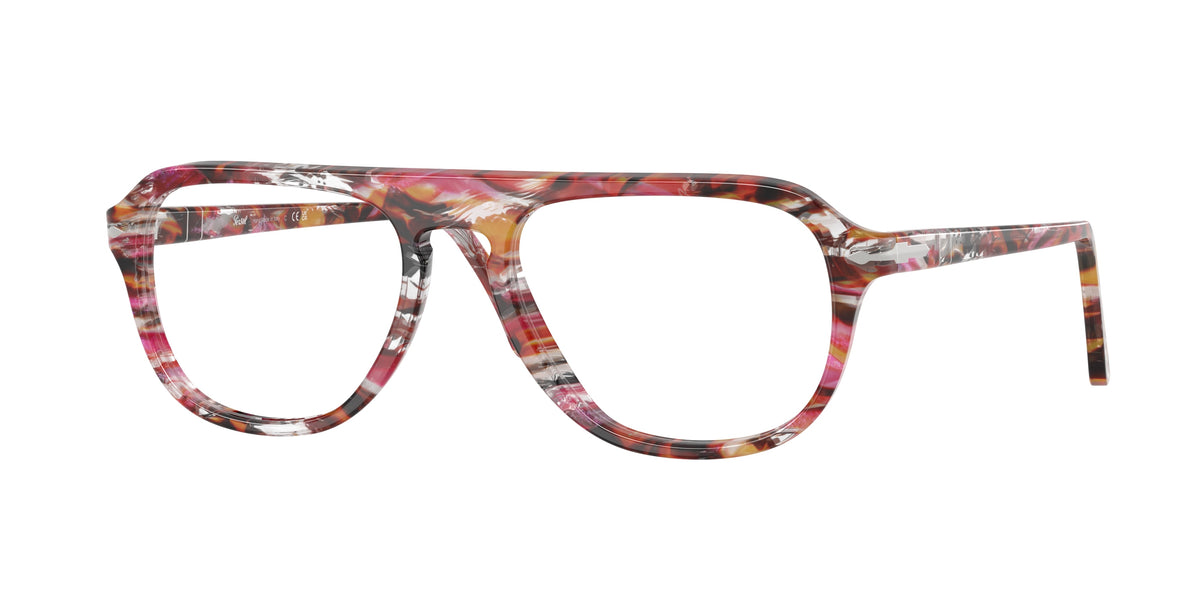 Persol PO3368V Cyclamen/Khaki Eyeglasses