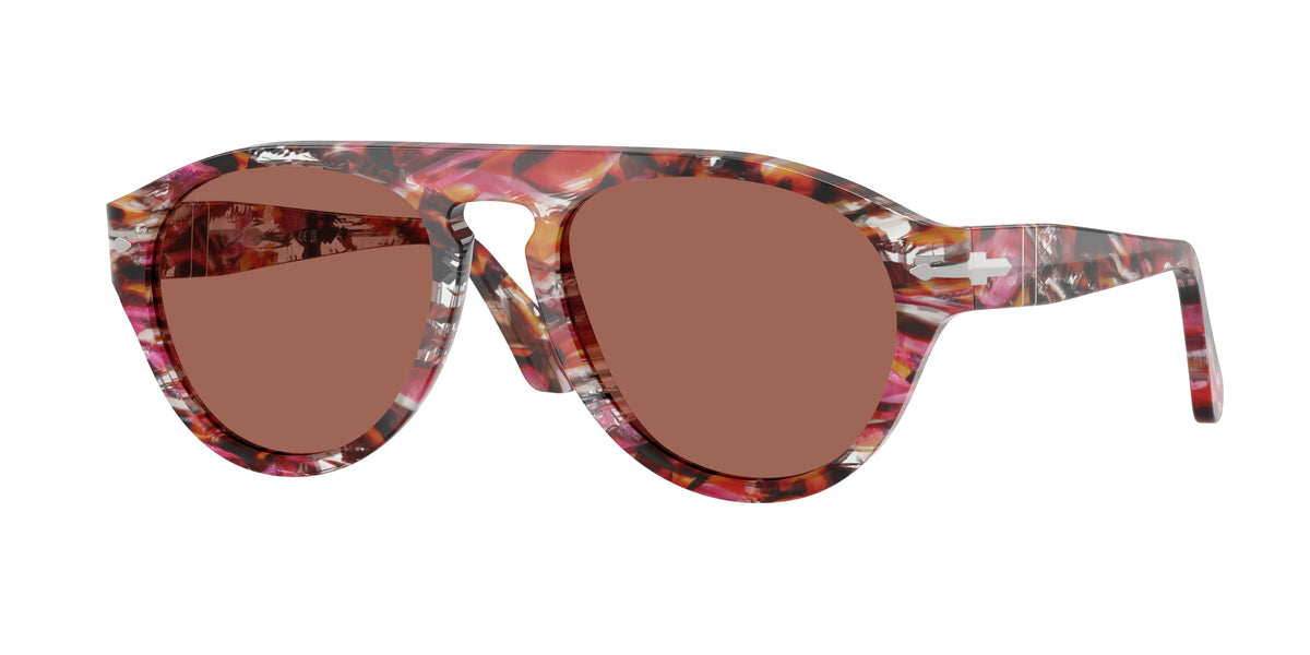 Persol PO3370S Cyclamen/Khaki Sunglasses