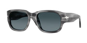 Persol PO3380S Striped Grey Sunglasses
