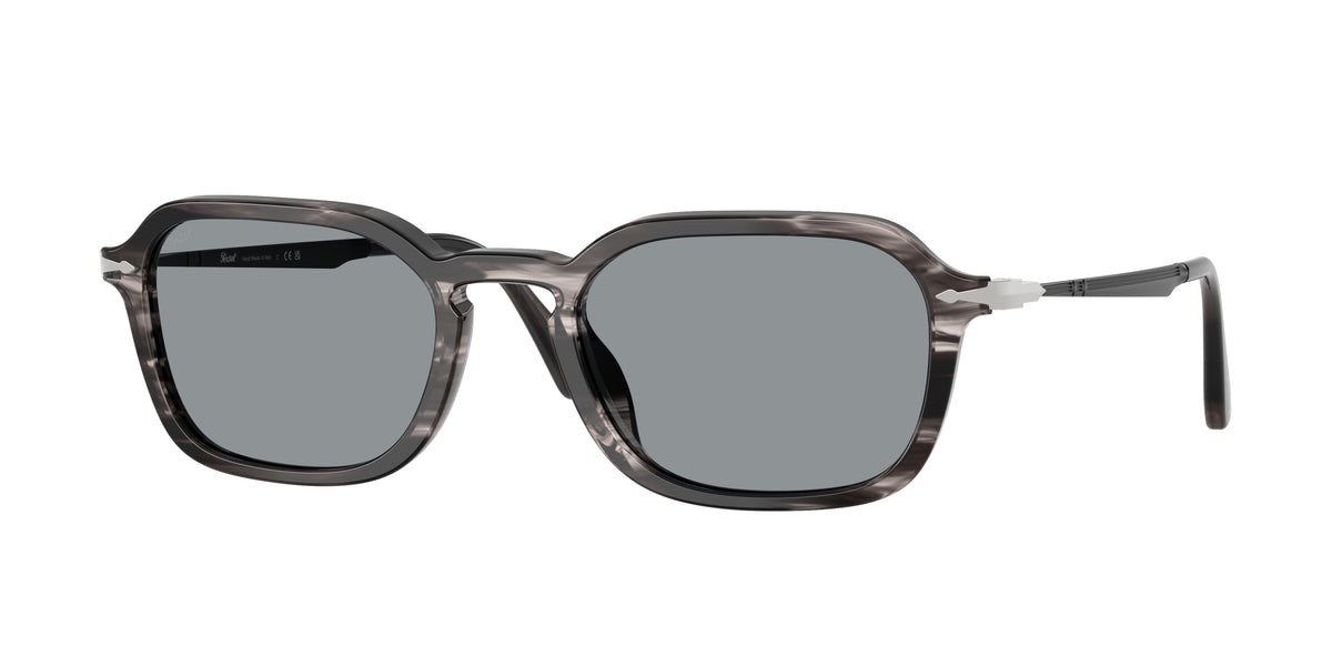 Persol PO3381S Striped Black & Grey Sunglasses