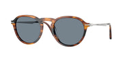 Persol PO3383S Striped Black & Brown Sunglasses