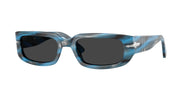 Persol PO3385S Striped Blue And Grey Sunglasses