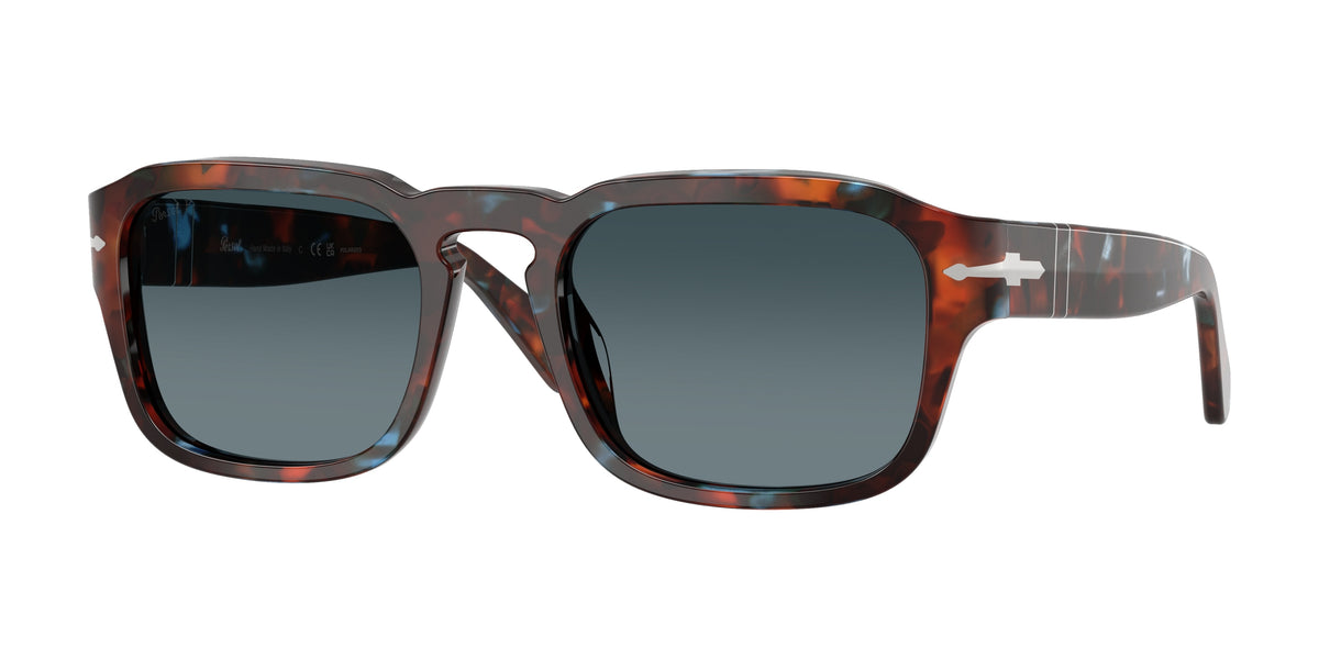 Persol PO3386S Tortoise Brown & Pearl Blue Sunglasses