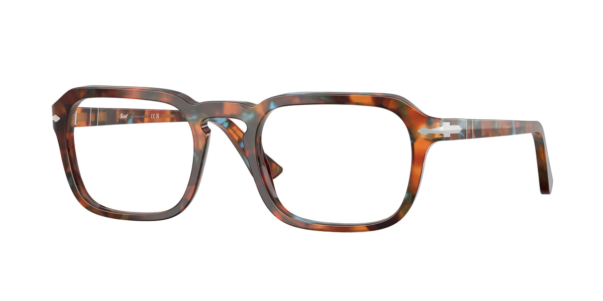 Persol PO3390V Tortoise Brown & Pearl Blue Eyeglasses