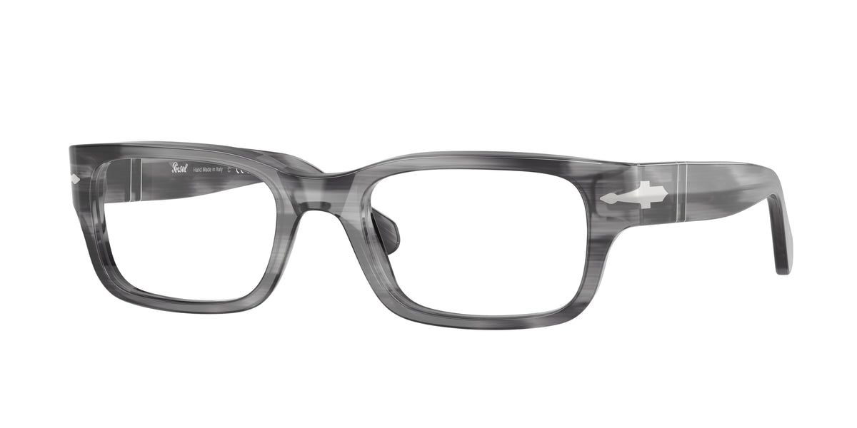 Persol PO3399V Striped Grey Eyeglasses