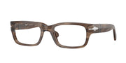 Persol PO3399V Striped Brown Eyeglasses