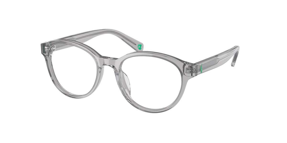 Polo Prep PP8546U Shiny Transparent Grey Eyeglasses Kids