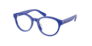 Polo Prep PP8546U Shiny Blue Eyeglasses Kids