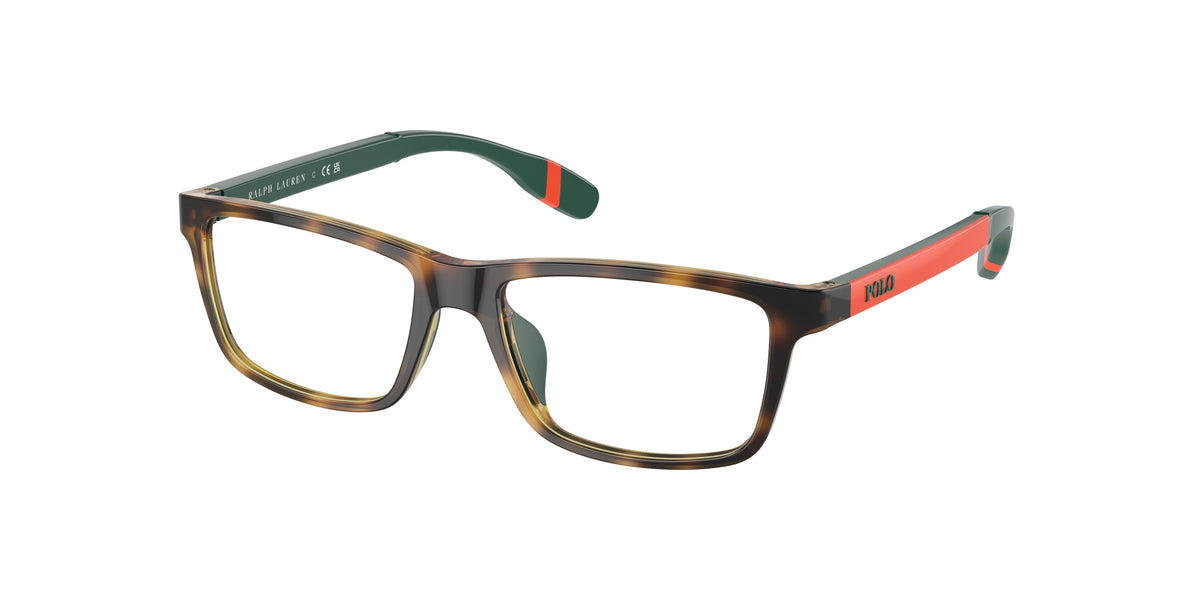 Polo Prep PP8547U Shiny Havana Eyeglasses Kids