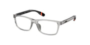 Polo Prep PP8547U Shiny Transparent Light Grey Eyeglasses Kids
