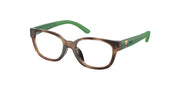 Polo Prep PP8551U Shiny Dark Havana Eyeglasses Kids