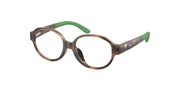 Polo Prep PP8552U Shiny Dark Havana Eyeglasses Kids