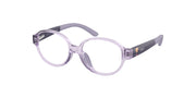 Polo Prep PP8552U Shiny Transparent Violet Eyeglasses Kids