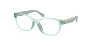 Polo Prep PP8553U Shiny Transparent Light Green Eyeglasses Kids