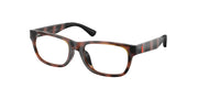 Polo Prep PP8555U Shiny Dark Havana Eyeglasses Kids