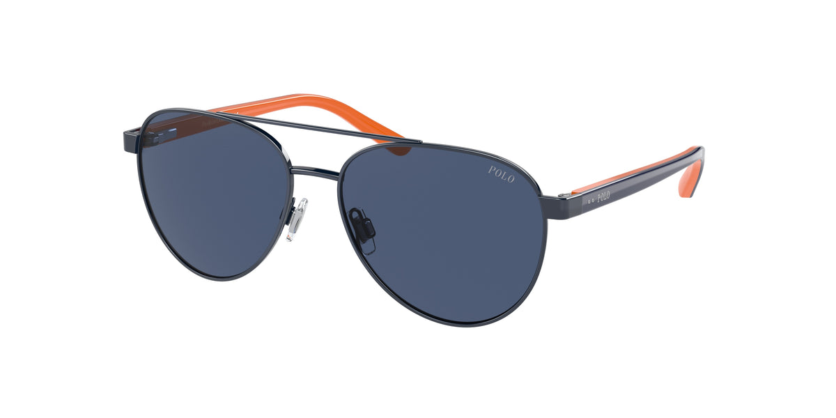 Polo Prep PP9001 Shiny Navy Blue Sunglasses Kids