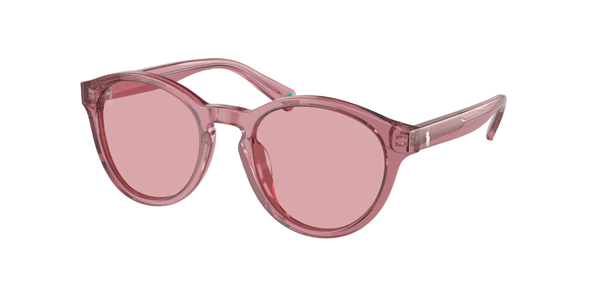 Polo Prep PP9505U Shiny Transparent Rose Sunglasses Kids